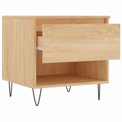 vidaXL Coffee Table Side Table End Accent Telephone Sofa Table Engineered Wood - sonoma oak, 2 pcs - Additional view 6