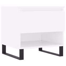 vidaXL Coffee Table Side Table End Accent Telephone Sofa Table Engineered Wood - white