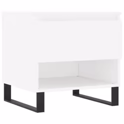 vidaXL Coffee Table Side Table End Accent Telephone Sofa Table Engineered Wood - white, 2 pcs - Additional view 4