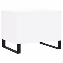 vidaXL Coffee Table Side Table End Accent Telephone Sofa Table Engineered Wood - white - Additional view 4
