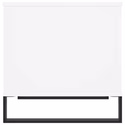 vidaXL Coffee Table Side Table End Accent Telephone Sofa Table Engineered Wood - white - Additional view 6