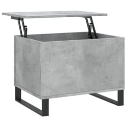 vidaXL Coffee Table Side Table End Accent Telephone Sofa Table Engineered Wood - concrete grey