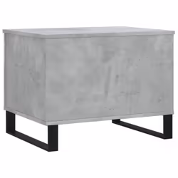 vidaXL Coffee Table Side Table End Accent Telephone Sofa Table Engineered Wood - concrete grey - Additional view 4