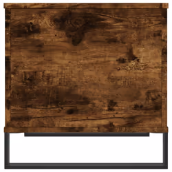 vidaXL Coffee Table Side Table End Accent Telephone Sofa Table Engineered Wood - smoked oak - Additional view 6