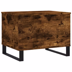 vidaXL Coffee Table Side Table End Accent Telephone Sofa Table Engineered Wood - smoked oak - Additional view 7