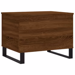 vidaXL Coffee Table Side Table End Accent Telephone Sofa Table Engineered Wood - brown oak - Additional view 7