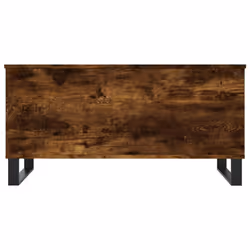 vidaXL Coffee Table Side Table End Accent Telephone Sofa Table Engineered Wood - smoked oak - Additional view 5