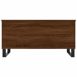 vidaXL Coffee Table Side Table End Accent Telephone Sofa Table Engineered Wood - brown oak - Additional view 5