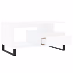 vidaXL Coffee Table Side Table End Accent Telephone Sofa Table Engineered Wood - white - Additional view 5