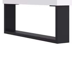vidaXL Coffee Table Side Table End Accent Telephone Sofa Table Engineered Wood - white - Additional view 8