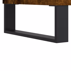 vidaXL Coffee Table Side Table End Accent Telephone Sofa Table Engineered Wood - smoked oak - Additional view 8