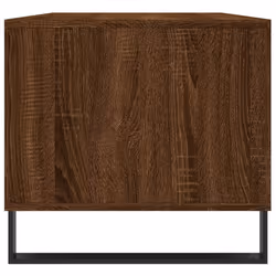 vidaXL Coffee Table Side Table End Accent Telephone Sofa Table Engineered Wood - brown oak - Additional view 6