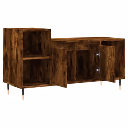 vidaXL TV Cabinet TV Unit Sideboard TV Stand Media Cabinet Engineered Wood - smoked oak - Additional view 5
