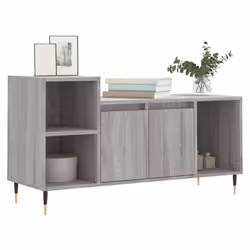 vidaXL TV Cabinet TV Unit Sideboard TV Stand Media Cabinet Engineered Wood - grey sonoma - Additional view 2