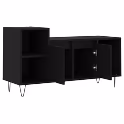 vidaXL TV Cabinet TV Unit Sideboard TV Stand Media Cabinet Engineered Wood - black - Additional view 5
