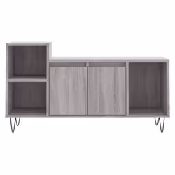 vidaXL TV Cabinet TV Unit Sideboard TV Stand Media Cabinet Engineered Wood - grey sonoma - Additional view 4