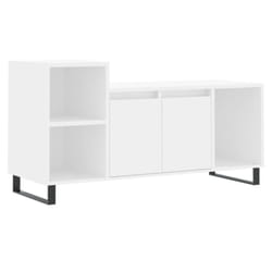 vidaXL TV Cabinet TV Unit Sideboard TV Stand Media Cabinet Engineered Wood - white