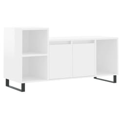 vidaXL TV Cabinet TV Unit Sideboard TV Stand Media Cabinet Engineered Wood - high gloss white