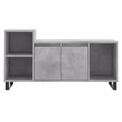vidaXL TV Cabinet TV Unit Sideboard TV Stand Media Cabinet Engineered Wood - concrete grey - Additional view 4