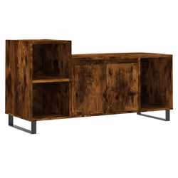 vidaXL TV Cabinet TV Unit Sideboard TV Stand Media Cabinet Engineered Wood - smoked oak