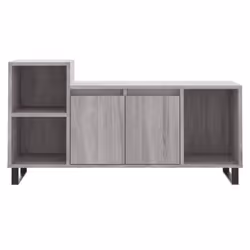 vidaXL TV Cabinet TV Unit Sideboard TV Stand Media Cabinet Engineered Wood - grey sonoma - Additional view 4