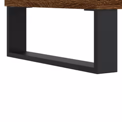 vidaXL TV Cabinet TV Unit Sideboard TV Stand Media Cabinet Engineered Wood - brown oak - Additional view 9