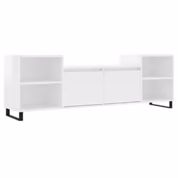 vidaXL TV Cabinet TV Unit Sideboard TV Stand Media Cabinet Engineered Wood - high gloss white