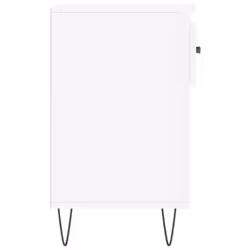 vidaXL Shoe Cabinet Shoe Cupboard Shoe Storage Rack Shelf Engineered Wood - high gloss white - Additional view 6