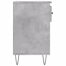 vidaXL Shoe Cabinet Shoe Cupboard Shoe Storage Rack Shelf Engineered Wood - concrete grey - Additional view 6