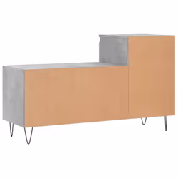 vidaXL Shoe Cabinet Shoe Cupboard Shoe Storage Rack Shelf Engineered Wood - concrete grey - Additional view 7