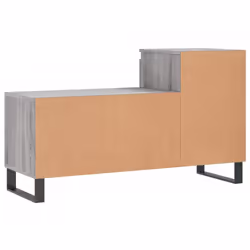 vidaXL Shoe Cabinet Shoe Cupboard Shoe Storage Rack Shelf Engineered Wood - grey sonoma