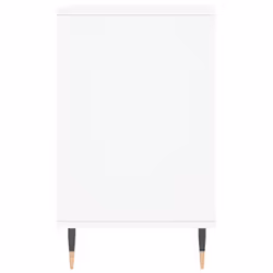 vidaXL Shoe Cabinet Shoe Cupboard Shoe Storage Rack Shelf Engineered Wood - high gloss white - Additional view 4