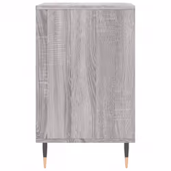 vidaXL Shoe Cabinet Shoe Cupboard Shoe Storage Rack Shelf Engineered Wood - grey sonoma - Additional view 4