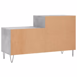 vidaXL Shoe Cabinet Shoe Cupboard Shoe Storage Rack Shelf Engineered Wood - concrete grey - Additional view 5