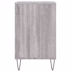 vidaXL Shoe Cabinet Shoe Cupboard Shoe Storage Rack Shelf Engineered Wood - grey sonoma - Additional view 4
