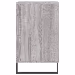 vidaXL Shoe Cabinet Shoe Cupboard Shoe Storage Rack Shelf Engineered Wood - grey sonoma - Additional view 4