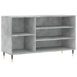 vidaXL Shoe Cabinet Shoe Cupboard Shoe Storage Rack Shelf Engineered Wood - concrete grey