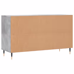 vidaXL Shoe Cabinet Shoe Cupboard Shoe Storage Rack Shelf Engineered Wood - concrete grey - Additional view 5