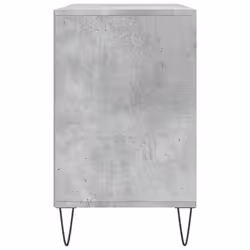 vidaXL Shoe Cabinet Shoe Cupboard Shoe Storage Rack Shelf Engineered Wood - concrete grey - Additional view 4