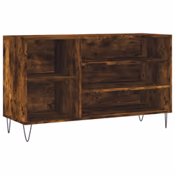 vidaXL Shoe Cabinet Shoe Cupboard Shoe Storage Rack Shelf Engineered Wood - smoked oak