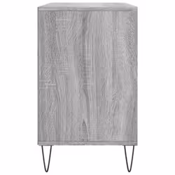 vidaXL Shoe Cabinet Shoe Cupboard Shoe Storage Rack Shelf Engineered Wood - grey sonoma - Additional view 4