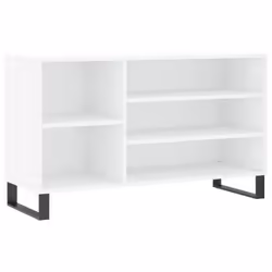 vidaXL Shoe Cabinet Shoe Cupboard Shoe Storage Rack Shelf Engineered Wood - white