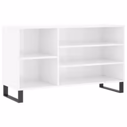 vidaXL Shoe Cabinet Shoe Cupboard Shoe Storage Rack Shelf Engineered Wood - high gloss white