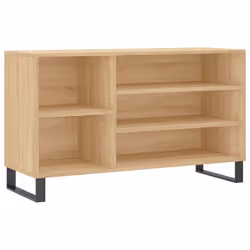 vidaXL Shoe Cabinet Shoe Cupboard Shoe Storage Rack Shelf Engineered Wood - sonoma oak