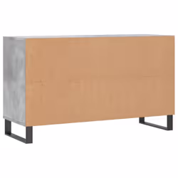 vidaXL Shoe Cabinet Shoe Cupboard Shoe Storage Rack Shelf Engineered Wood - concrete grey - Additional view 5