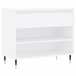 vidaXL Shoe Cabinet Shoe Cupboard Shoe Storage Rack Shelf Engineered Wood - white
