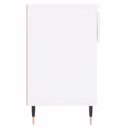 vidaXL Shoe Cabinet Shoe Cupboard Shoe Storage Rack Shelf Engineered Wood - white - Additional view 6