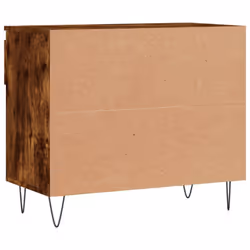 vidaXL Shoe Cabinet Shoe Cupboard Shoe Storage Rack Shelf Engineered Wood - smoked oak - Additional view 7