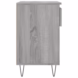 vidaXL Shoe Cabinet Shoe Cupboard Shoe Storage Rack Shelf Engineered Wood - grey sonoma - Additional view 6