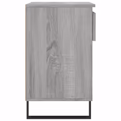 vidaXL Shoe Cabinet Shoe Cupboard Shoe Storage Rack Shelf Engineered Wood - grey sonoma - Additional view 6